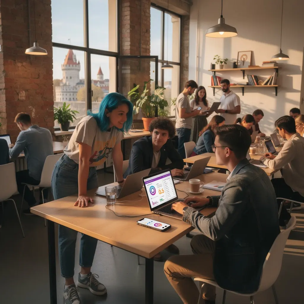 Instagram poszt, amely a közönség növelésére vonatkozó tippeket tartalmaz.