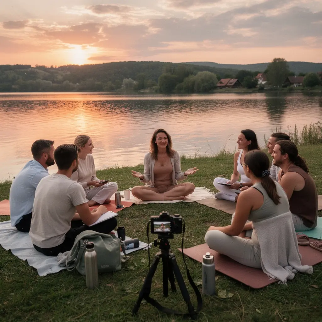 Egy influencer közönségének növekedését bemutató statisztikai ábra.