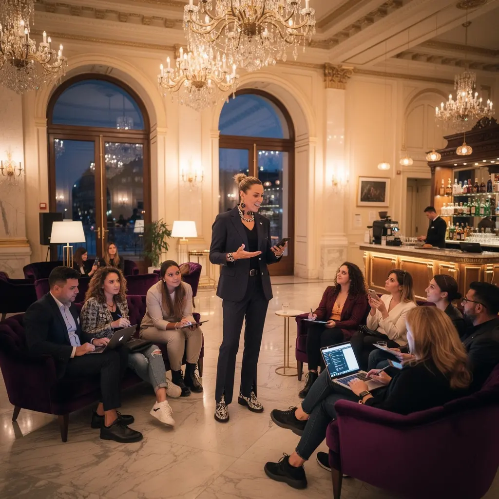 Instagram hirdetés, amely bemutatja a márka növekedését és elköteleződését.