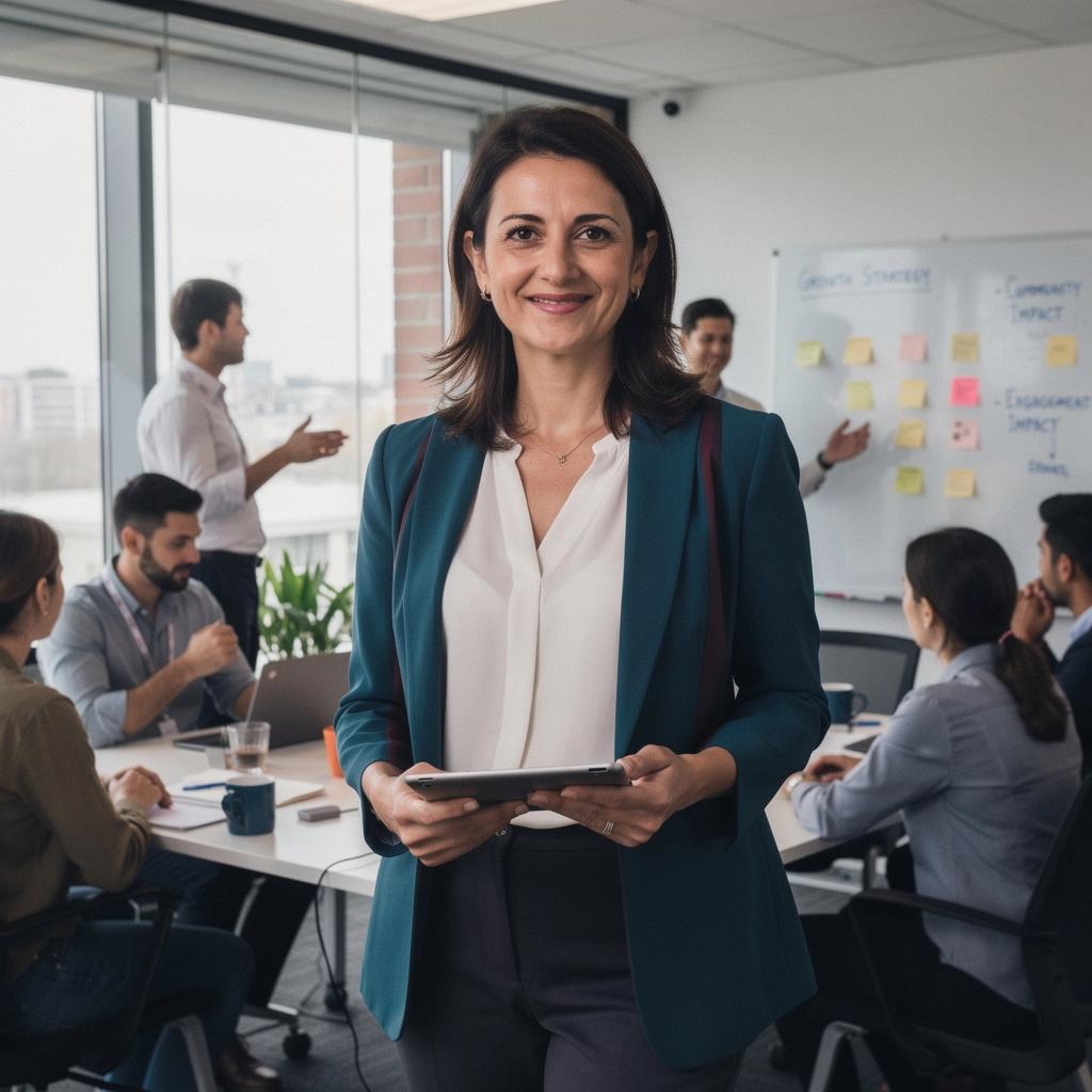 Kreatív vizuális tartalmak összeállítása, amelyek vonzóak a felhasználók számára.